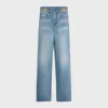 Clearance KITTY JEANS IN PISMO WASH DENIM Women Pants And Shorts | Denim