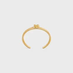 Best Knot Double Cuff in Brass with Finish Women Knot | Categories·Bracelets