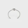 New Knot Extra-Thin Bracelet in Brass with Rhodium finish Women Knot | Categories·Bracelets