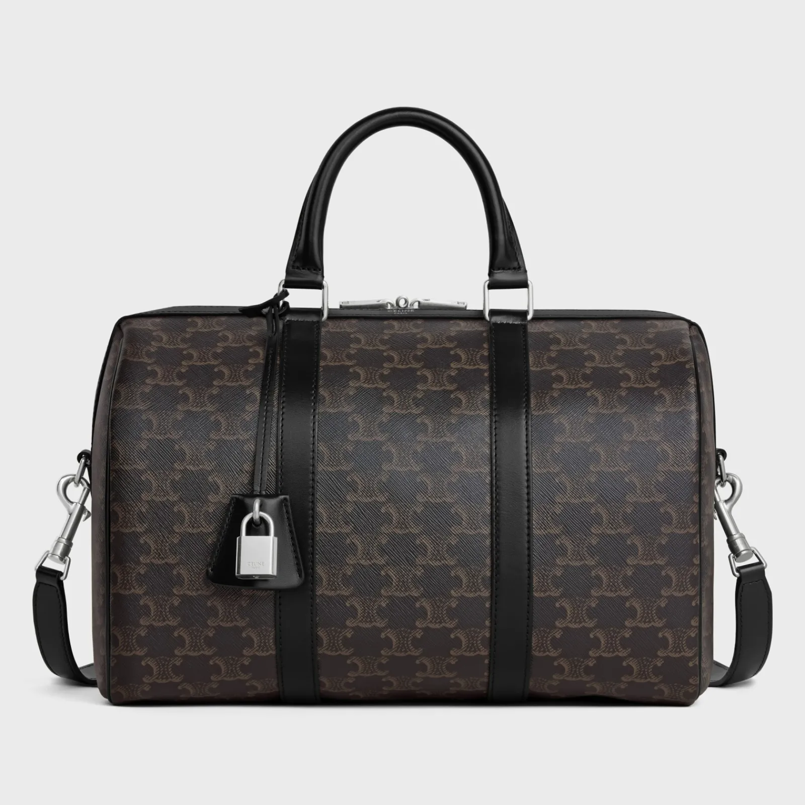 Online LARGE BOSTON in Triomphe Canvas & calfskin Triomphe Canvas | Categories·Business And Travel Bags