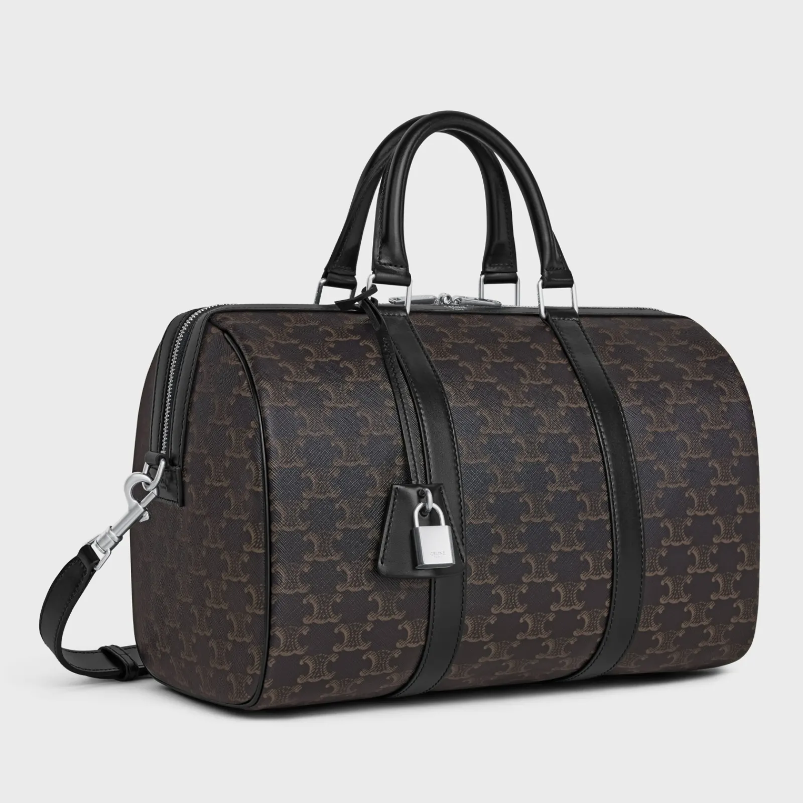 Online LARGE BOSTON in Triomphe Canvas & calfskin Triomphe Canvas | Categories·Business And Travel Bags