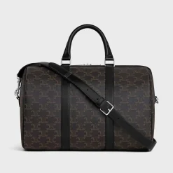 Online LARGE BOSTON in Triomphe Canvas & calfskin Triomphe Canvas | Categories·Business And Travel Bags