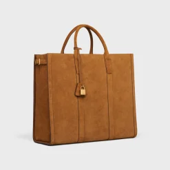 Clearance Large cabas in Suede calfskin Categories·Tote Bags | Categories·Business And Travel Bags