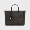 Best Large cabas in Triomphe canvas and calfskin Triomphe Canvas | Categories·Tote Bags