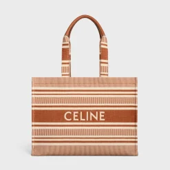 Hot Large Cabas Thais in STRIPED TEXTILE WITH Women More Lines·Classic Panier | More Lines·Other Lines