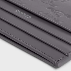 Clearance LARGE CARD HOLDER in Calfskin with triomphe embossed Categories·Oin And Card Holders