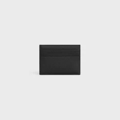 Sale LARGE CARD HOLDER in Grained Calfskin Essentials | Categories·Oin And Card Holders