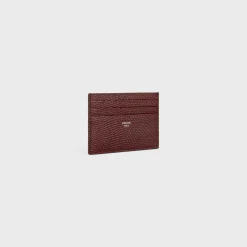 Online LARGE CARD HOLDER in LIZARD EMBOSSED CALFSKIN Essentials | Categories·Oin And Card Holders