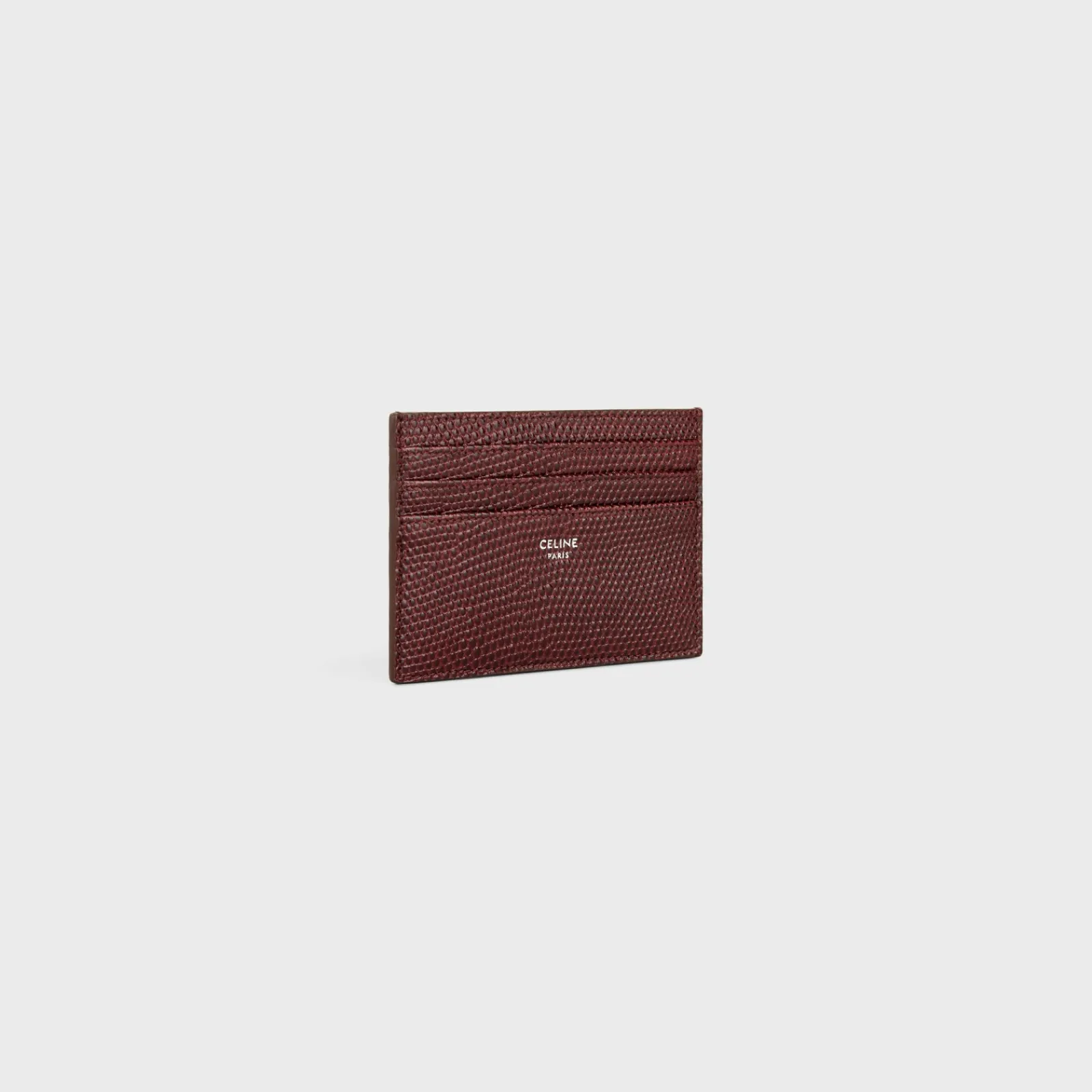 Online LARGE CARD HOLDER in LIZARD EMBOSSED CALFSKIN Essentials | Categories·Oin And Card Holders