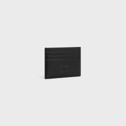 Outlet LARGE CARD HOLDER in Satinated calfskin with triomphe embossed Categories·Oin And Card Holders
