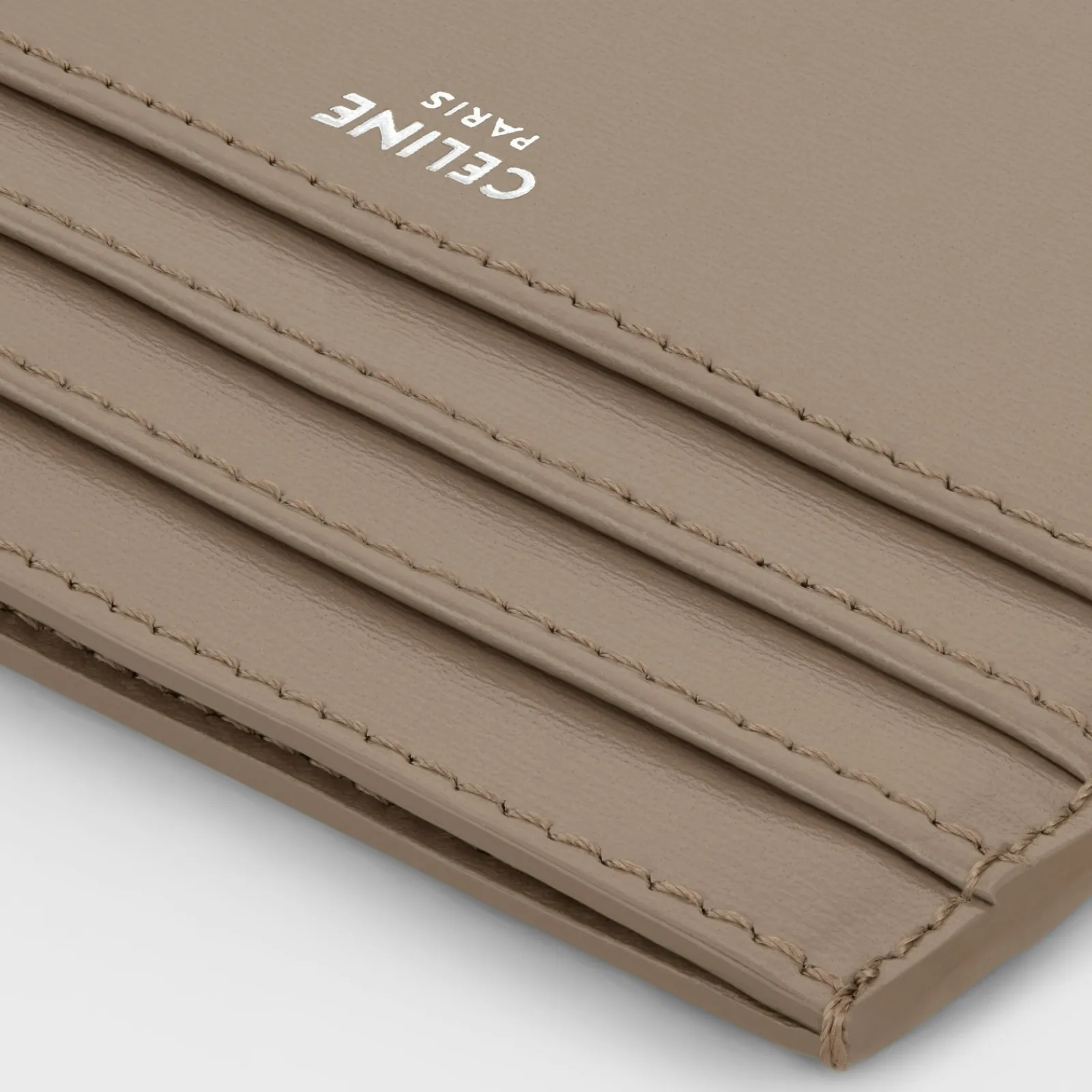 New LARGE CARD HOLDER in SHINY CALFSKIN Essentials | Categories·Oin And Card Holders