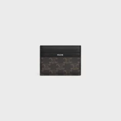 Fashion LARGE CARD HOLDER in TRIOMPHE CANVAS AND CALFSKIN Triomphe Canvas | Essentials