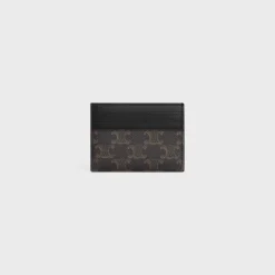 Fashion LARGE CARD HOLDER in TRIOMPHE CANVAS AND CALFSKIN Triomphe Canvas | Essentials