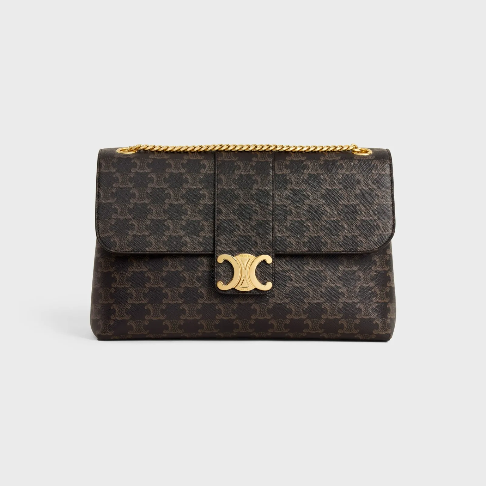 Online LARGE VICTOIRE BAG in Triomphe Canvas Women Triomphe Canvas | More Lines·Celine Victoire