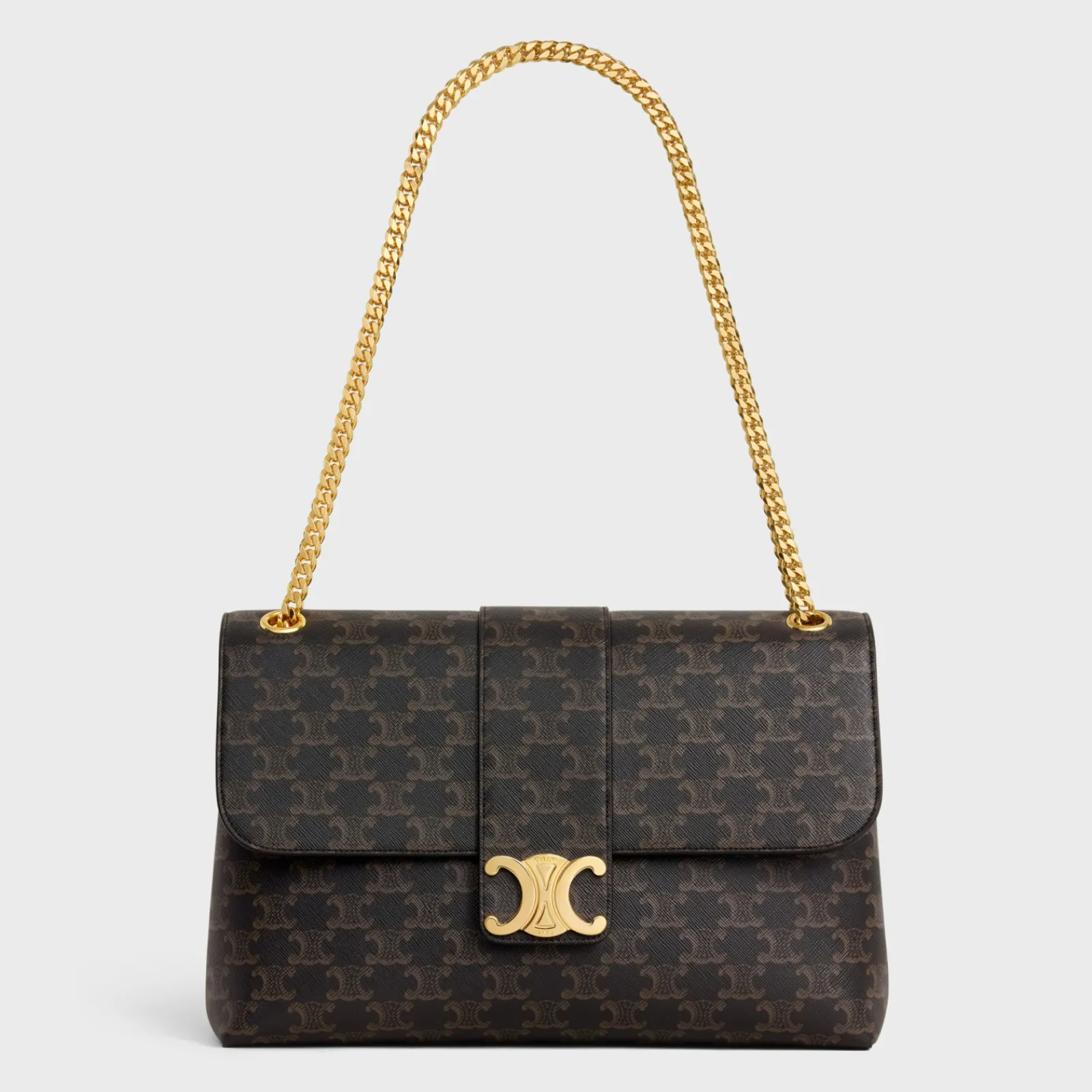 Online LARGE VICTOIRE BAG in Triomphe Canvas Women Triomphe Canvas | More Lines·Celine Victoire