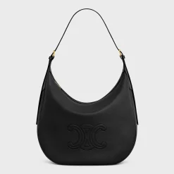 Fashion LARGE HELOÏSE CUIR TRIOMPHE BAG in supple calfskin Women More Lines·Cuir Triomphe | Categories·Cross-Body Bags