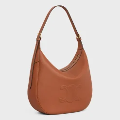 Fashion LARGE HELOÏSE CUIR TRIOMPHE BAG in supple calfskin Women More Lines·Cuir Triomphe | Categories·Cross-Body Bags