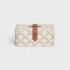 Online Large Jewels Case in Triomphe Canvas and Calfskin Beauty Accessories | Travel