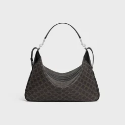 Sale Large Strap Romy in Triomphe canvas and calfskin Romy | Triomphe Canvas