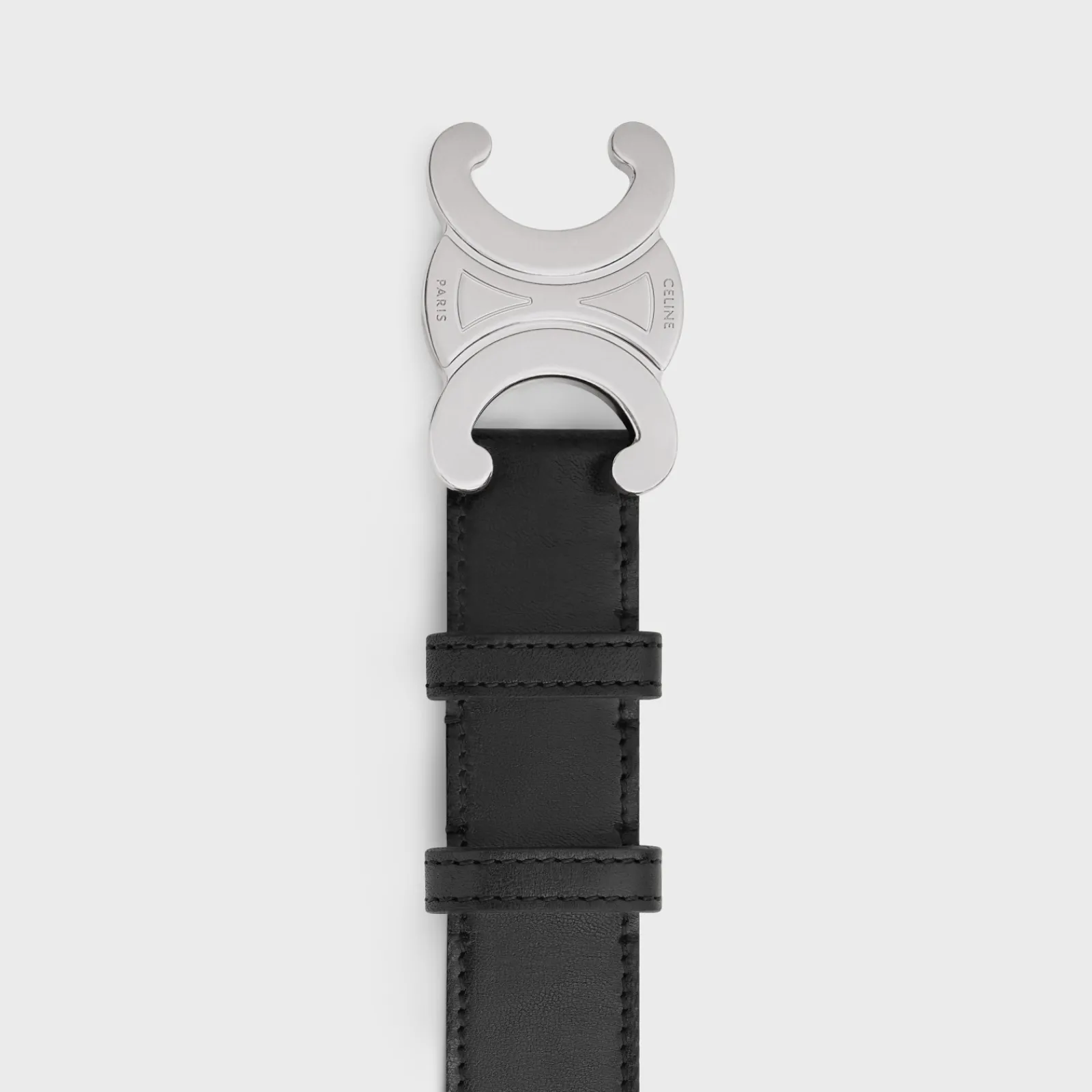 Fashion Large triomphe belt in VINTAGE CALFSKIN Belts