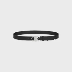 Fashion Large triomphe belt in VINTAGE CALFSKIN Belts