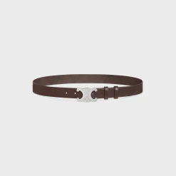 Clearance Large triomphe belt in VINTAGE CALFSKIN Belts