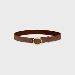 Best LARGE TWIN TRIOMPHE BELT in SUEDE CALFSKIN Women Other Lines