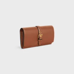 Outlet LARGE WALLET CONTI in SUPPLE CALFSKIN Women Categories·Wallets
