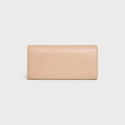 Clearance LARGE WALLET TRIOMPHE in Shiny calfskin Women Triomphe | Categories·Wallets