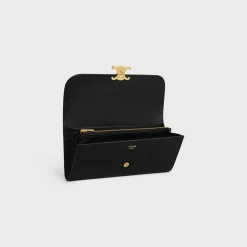 Discount LARGE WALLET TRIOMPHE in lizard Women Triomphe | Categories·Wallets