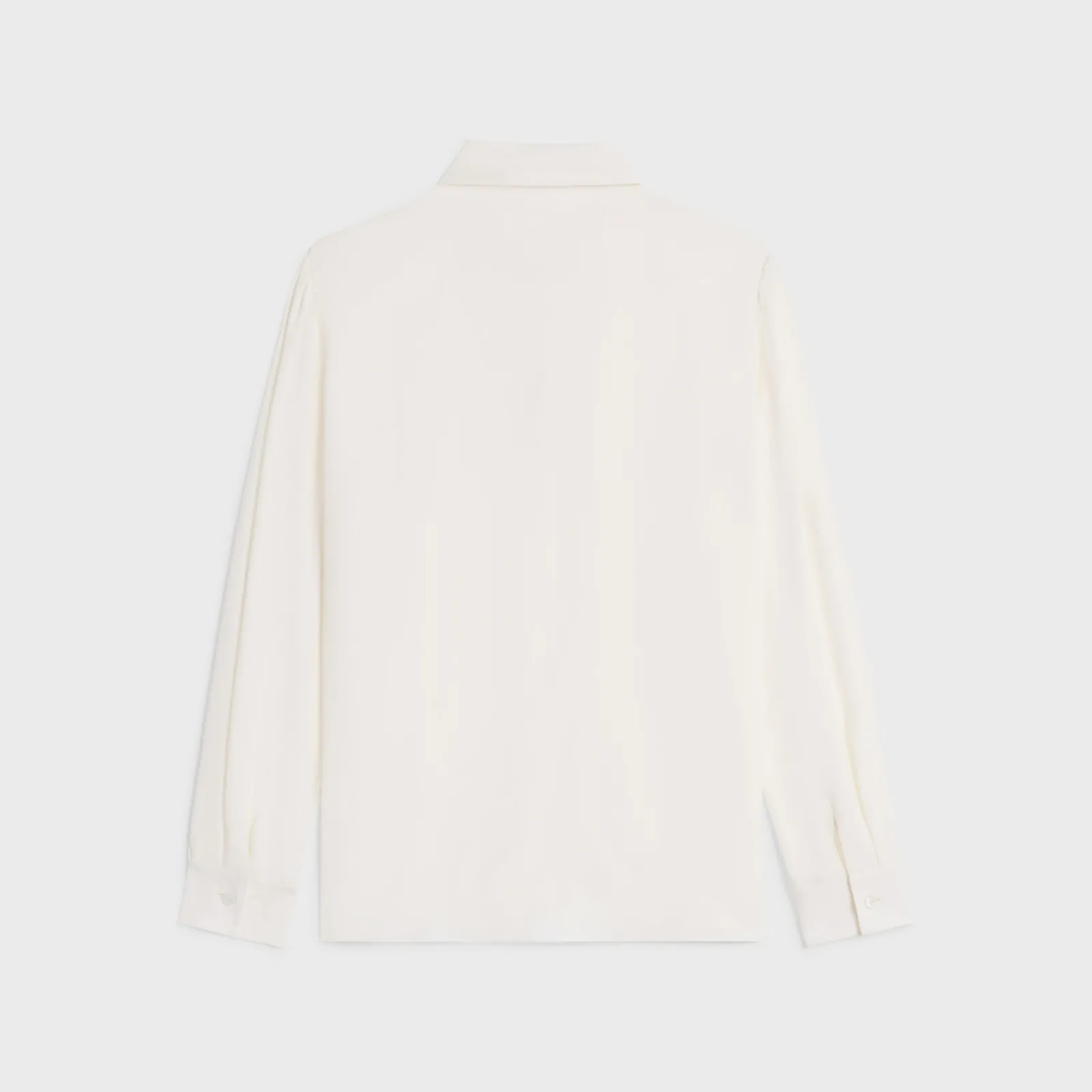 Online lavallière blouse in crêpe de soie and acetate Women Shirts And Tops