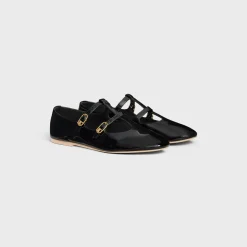 Sale LES BALLERINES BABIES in PATENT CALFSKIN Women Loafers And Flats