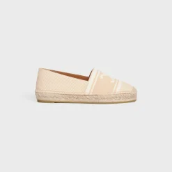 Clearance LES ESPADRILLES in TRIOMPHE JACQUARD CANVAS Women Loafers And Flats