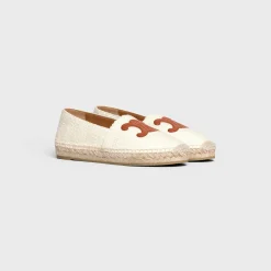 Clearance LES ESPADRILLES in TWEED & CALFSKIN Women Loafers And Flats
