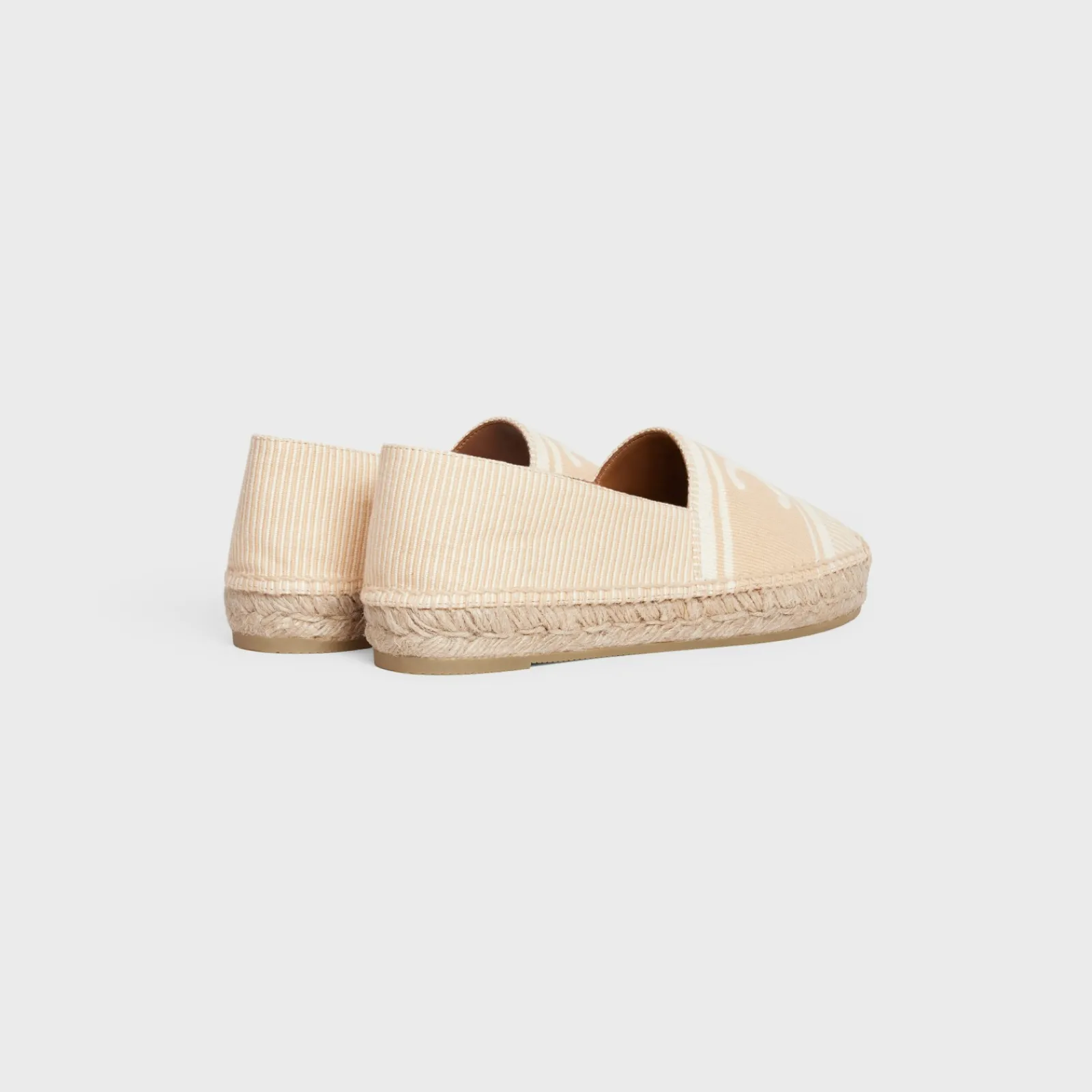Clearance LES ESPADRILLES in TRIOMPHE JACQUARD CANVAS Women Loafers And Flats