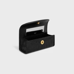 Clearance LIPSTICK CASE IN POROSUS CROCODILE Beauty Accessories