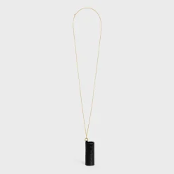 Clearance LIPSTICK NECKLACE IN NILOTICUS CROCODILE Beauty Accessories