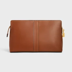 Best Lock Toiletry Pouch in Shiny Calfskin Beauty Accessories | Travel