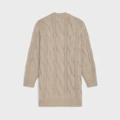 Hot long cardigan in wool, cashmere and silk Women Knitwear