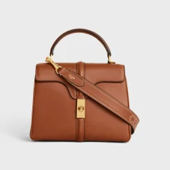 Discount Long Strap in smooth CALFSKIN WITH EMBROIDERY with Gold Finishing Women Categories·Straps And Accessories