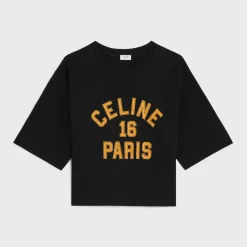 Fashion loose 16 t-shirt in cotton jersey Women T-Shirts And Sweatshirts