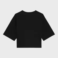 Fashion loose 16 t-shirt in cotton jersey Women T-Shirts And Sweatshirts