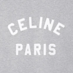 Online loose paris sweatshirt in cotton and cashmere Women T-Shirts And Sweatshirts