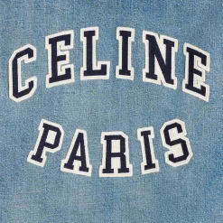 Online loose teddy jacket in pismo wash denim Denim