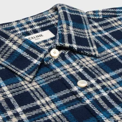 Online loose lumberjack shirt in check cotton Shirts
