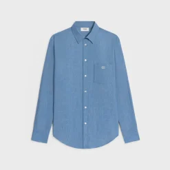 Hot loose shirt in chambray cotton Shirts