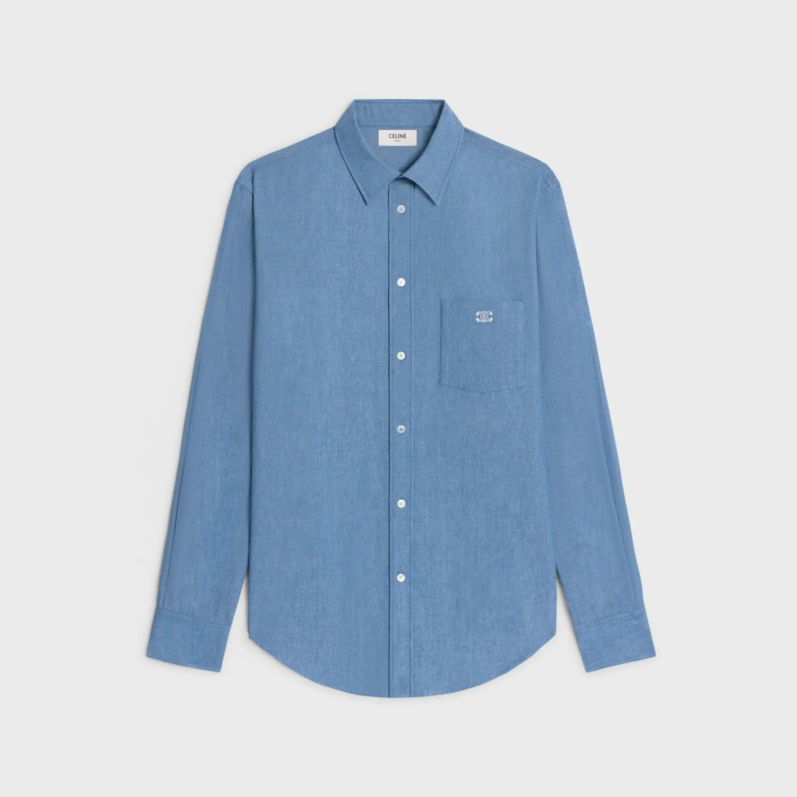 Hot loose shirt in chambray cotton Shirts