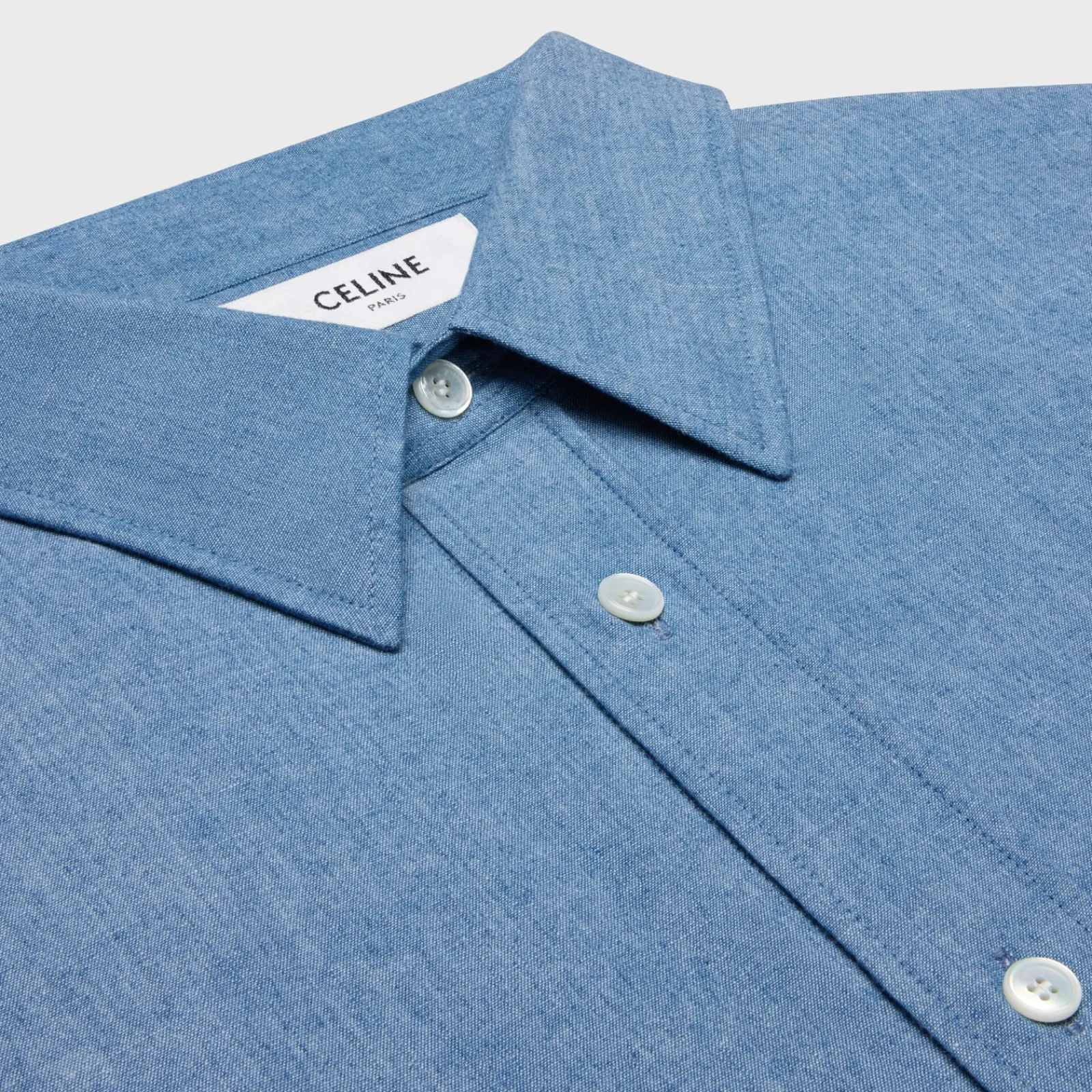 Hot loose shirt in chambray cotton Shirts