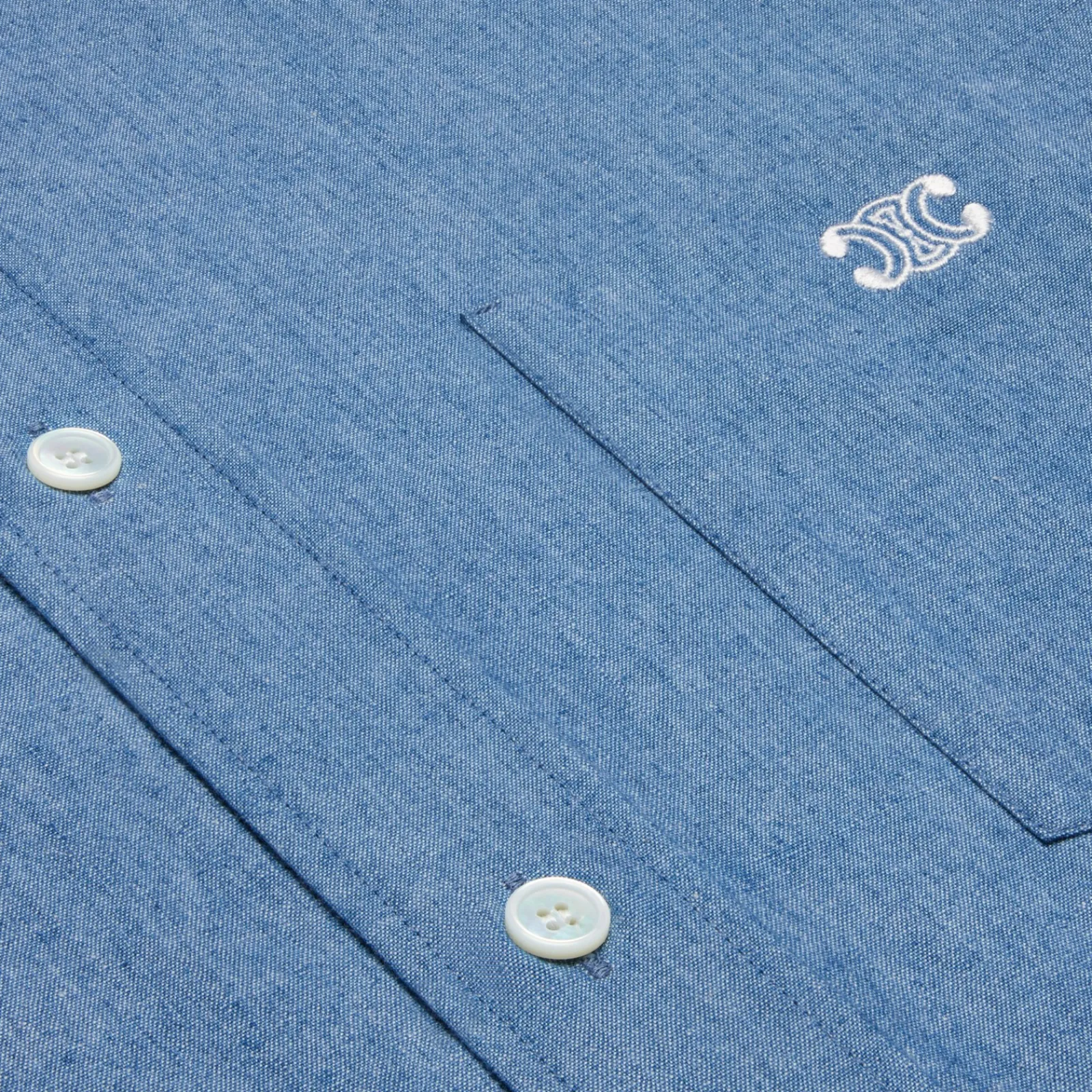 Hot loose shirt in chambray cotton Shirts