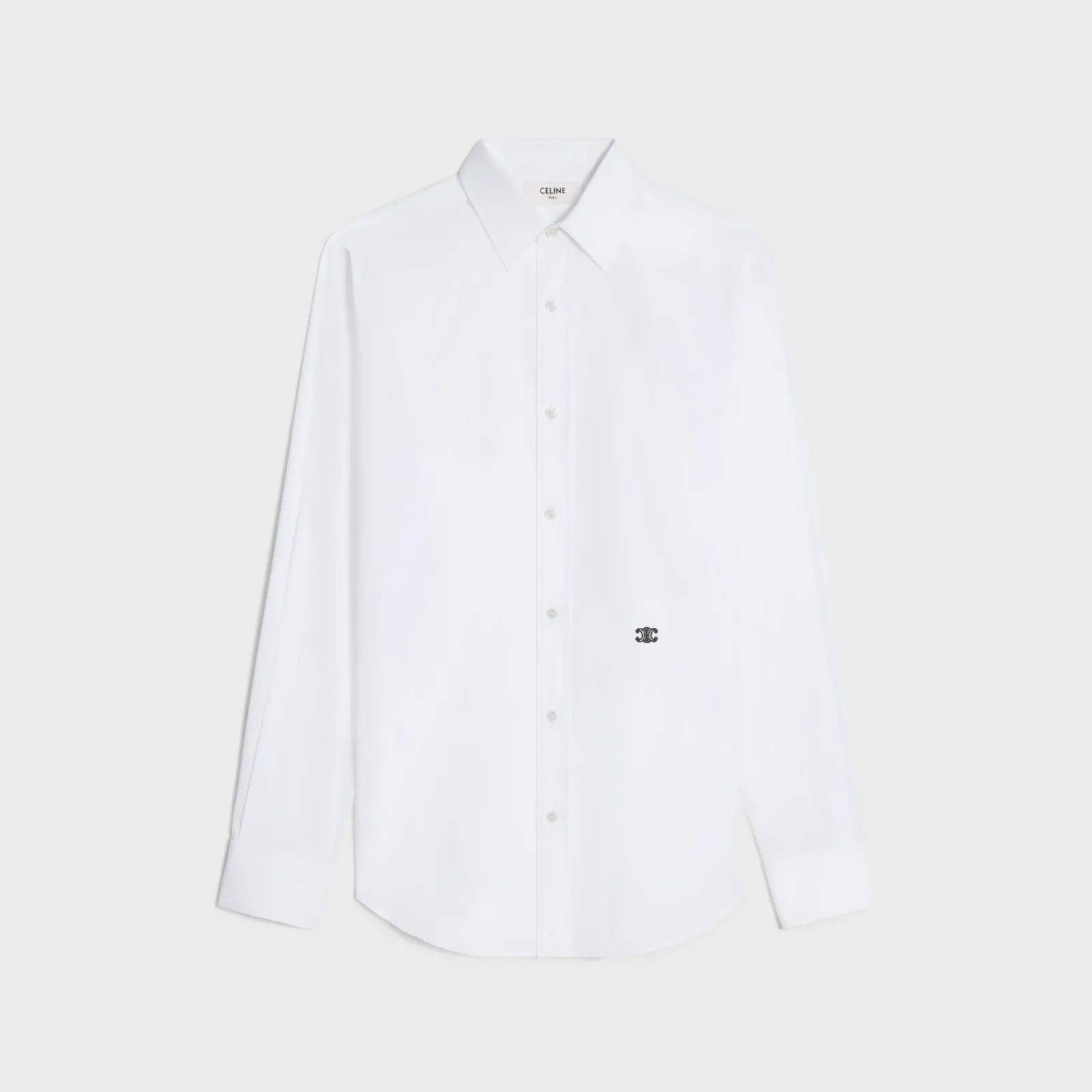 Clearance loose shirt in cotton poplin Shirts